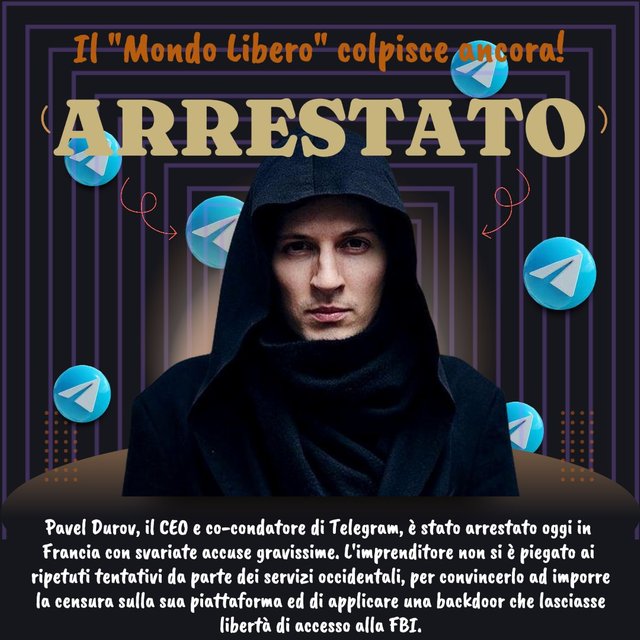 24_08 Pavel Durov Arresto Francia Telegram Censura.jpeg