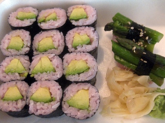 pink vinegar sushi.JPG