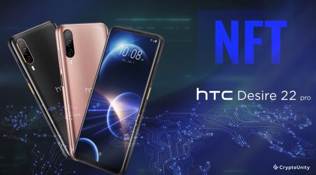 The HTC Desire 22 Pro comes preloaded with metaverse and NFT Wallet HTC Desire 22 Pro Specification.jpg