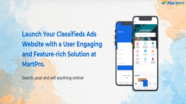 Classified Ads Website Solution - MartPro.png