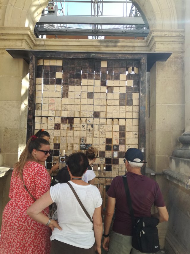 Tourists in Valleta