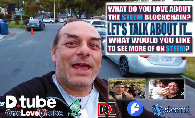 I have Two Questions for all of You - What Do You Love About the #steem #blockchain - What Would You Like to See Added to or More of on #steem.jpg