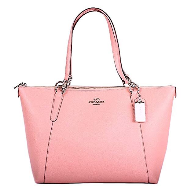 Coach AVA Leather Shopper Handbag.jpg