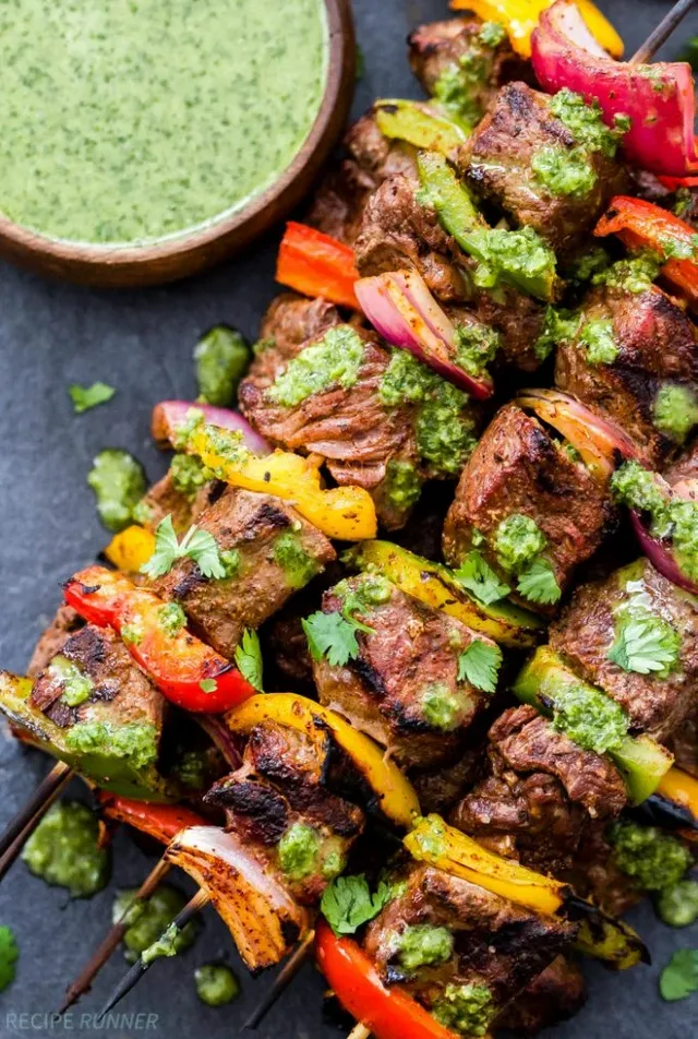 Steak-Fajita-Skewers-Cilantro-Chimichurri-Photo-680x1012.webp