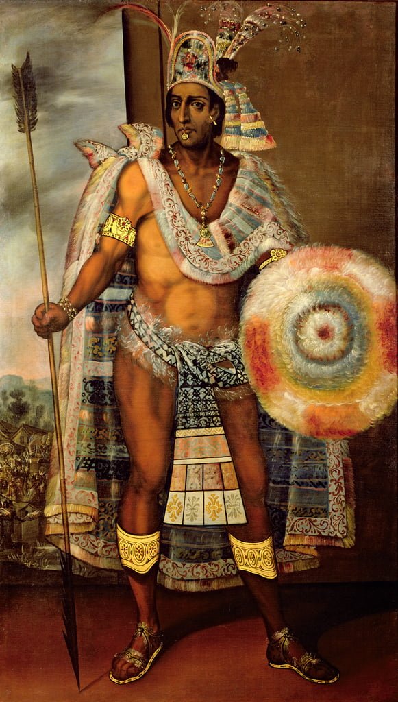 European School - Portrait of Montezuma II  - (MeisterDrucke-59477).jpg