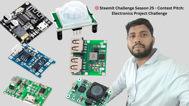 🎯 Steemit Challenge Season 25 - Contest Pitch Electronics Project Challenge.png