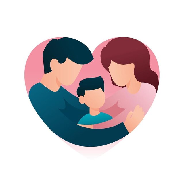 parents-hugging-son-family-embracing-together-in-heart-shape-family-day-concept-illustration-free-vector.jpg