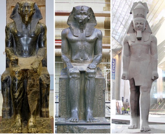 Old_Kingdom,_Middle_Kingdom,_New_Kingdom._Three_colossal_statues_side_by_side.jpg