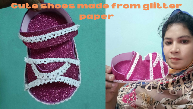 Cute shoes made from glitter paper.png