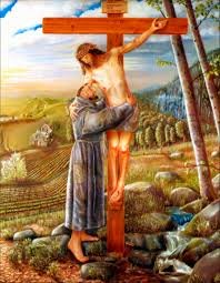 Saint Francis hugging the Crucifix.jpg