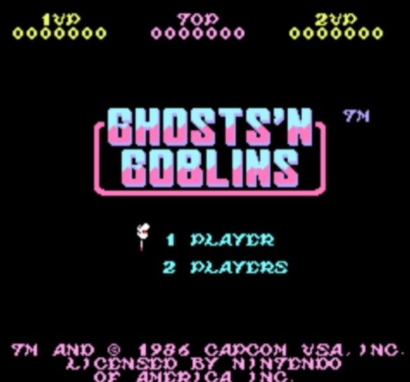 ghost and goblins retro games