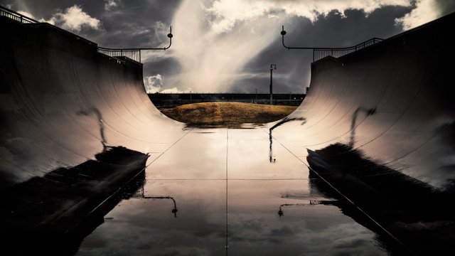 Rain half pipe.West Beach, Australia.jpg