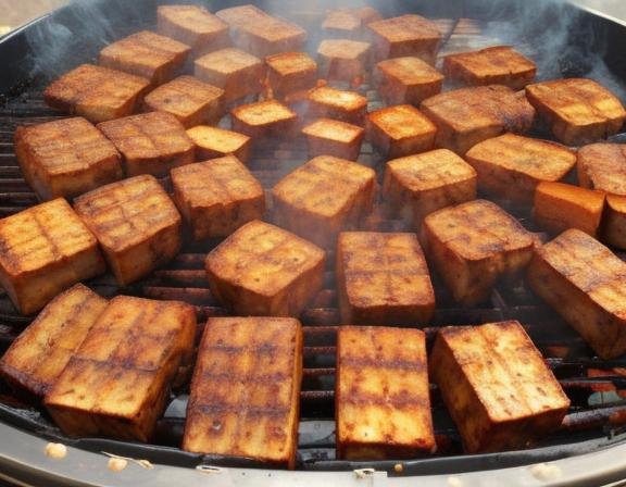 I'm looking forward to the world fire, you've never seen such a big barbecue. I'm off to marinate and smoke the tofu..jpg