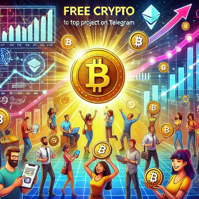 DALL·E 2024-09-21 22.39.59 - A vibrant illustration of people happily receiving and using cryptocurrency, with elements like digital coins, wallets, and graphs showing growth. The.webp