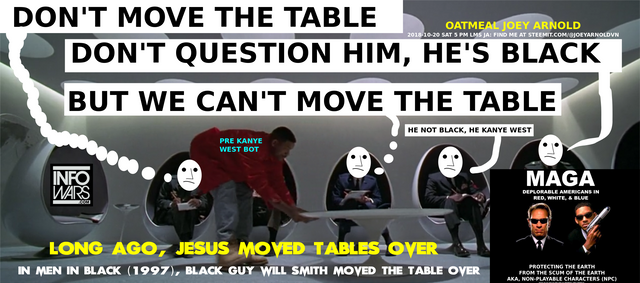 will smith men in black mib dont move tables jesus infowars info wars alex jones