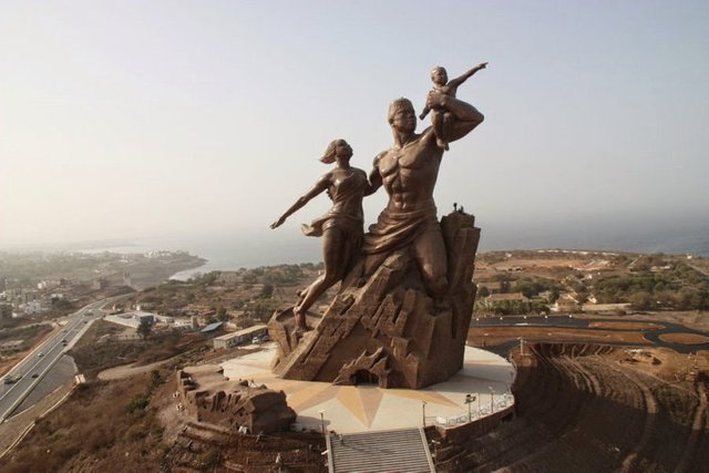 Monument to african renaissance senegal africa sculpture statue.jpg