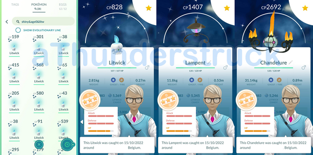 Shiny Litwick evolution chart, 100% perfect IV stats and Chandelure best  moveset in Pokémon Go