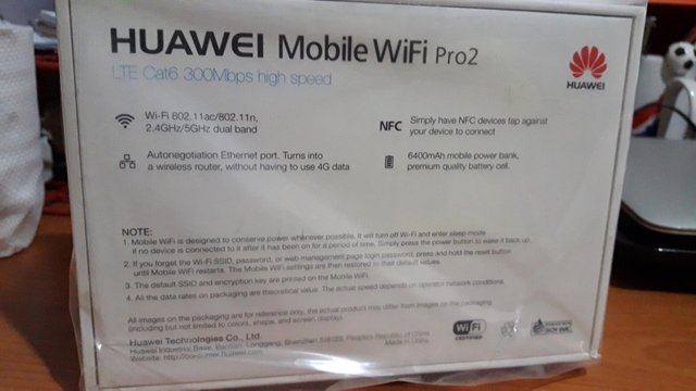 Unboxing the Huawei Mobile WiFi Pro2!