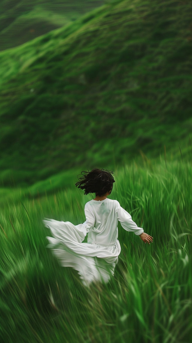 _A_child_in_white_clothes_running_on_a_green_meadow_back_view_minimalist__6636d5b0fbd56679b8728ebf_3.png