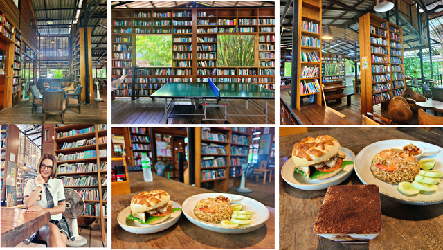 A Peaceful Afternoon at Booktree Library & Café, Phuket🇹🇭📚🌿