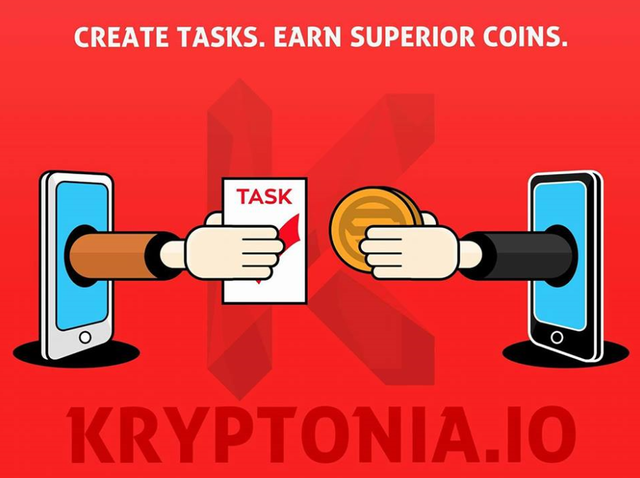 Kryptonia - Earn Cryptocurrency By Doing Micro Task