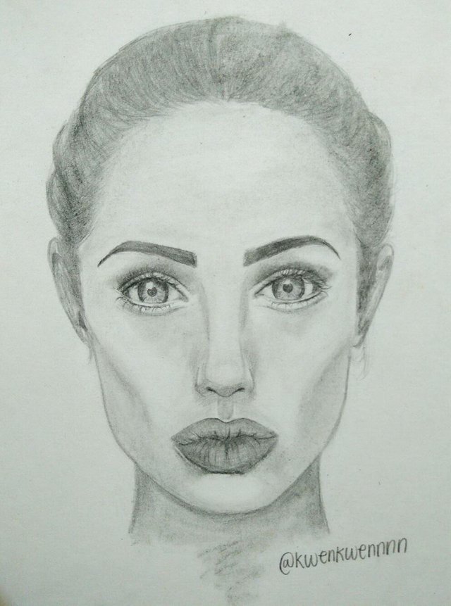 HD wallpaper Angelina Jolie sketch drawing face women human Face  fashion  Wallpaper Flare