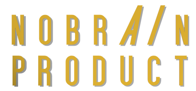 no brAIn product Logo Schwarz Gold.png