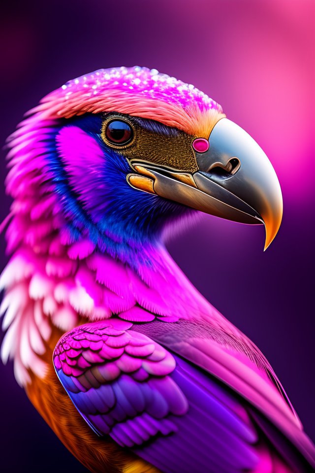 shimmering ✨ sparkling ✨ crystalline magenta bird (3).jpg