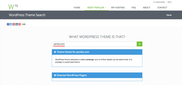 What WordPress Theme Is That?