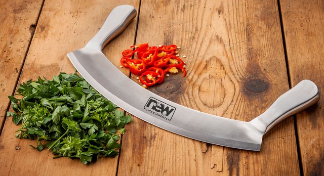 Herb Chopper with Blade Guard