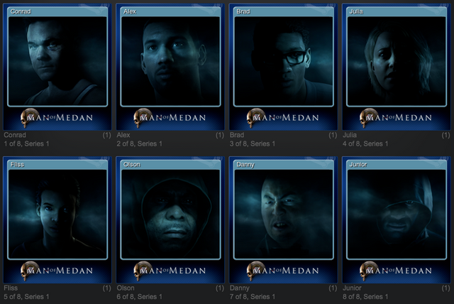 The Dark Pictures Anthology - Man of Medan Badge Cards.png