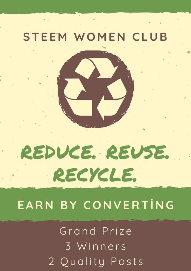Green Brown Grunge Eco Friendly Recycling Poster.png