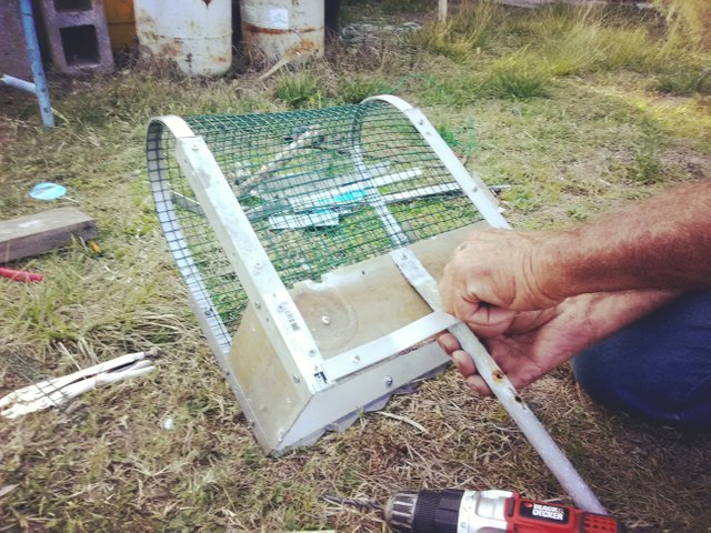 Making new sandflea rake — Steemit