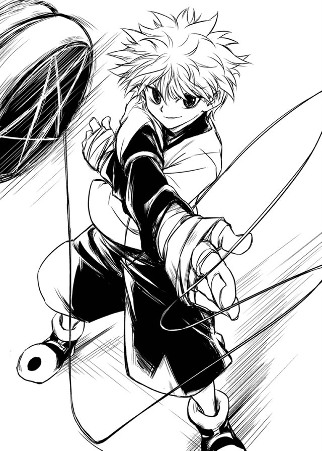 The Best 3 Drawing For Killua Zoldick Steemit