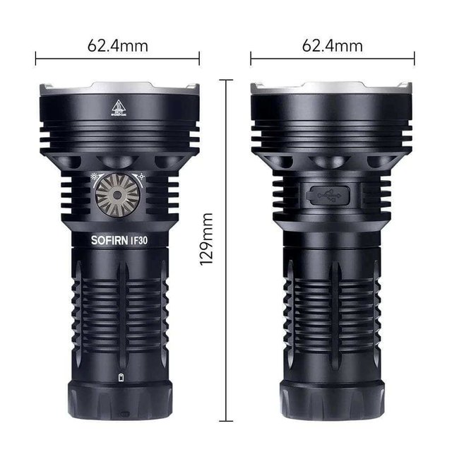 Sofirn IF30 12000lm Powerful  EDC Flashlight  Size.jpg