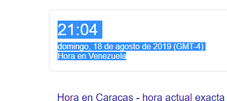 Huso Horario En Venezuela Steemit