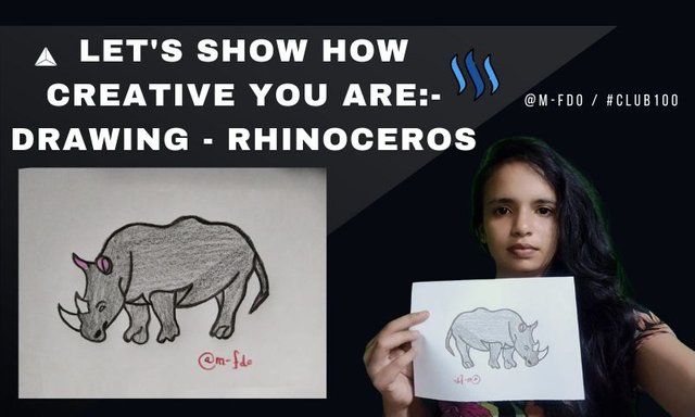 Let's show how creative you are- Drawing - Rhinoceros.jpg