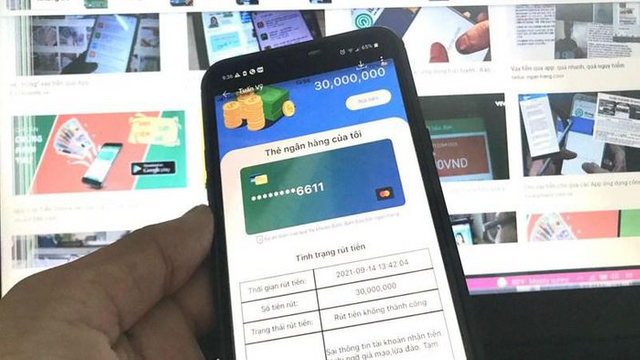 Lại sập bẫy app cho vay tiền online