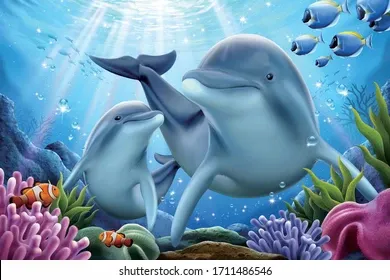 dolphin-family-playing-together-underwater-260nw-1711486546.webp