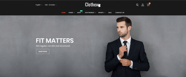 Premium 2. Clothex – Responsive Fashion & Apparel Magento 2 Themes.png