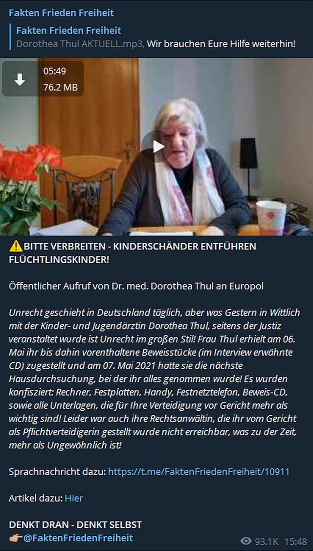 Öffentlicher Aufruf von Dr. med. Dorothea Thul an Europol.jpg