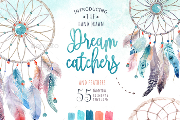 3 Watercolor Dreamcatchers.png