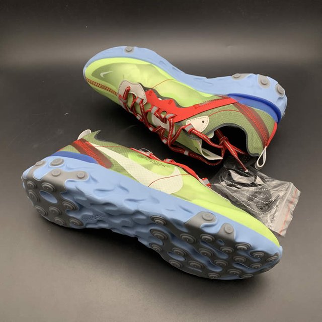 Nike x Undercover Epic React Element 87 Volt Lakeside Colorways