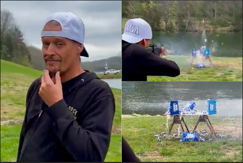 Kid rock shooting Bud Light