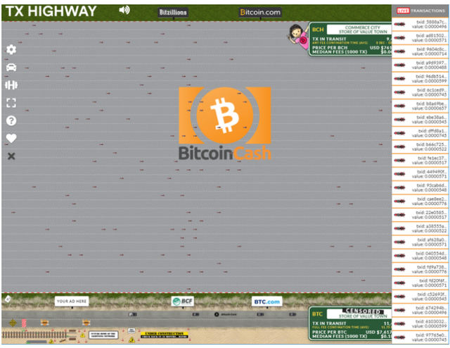 Bitcoin cash highway