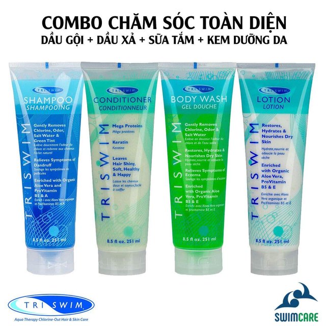 Triswim – Bộ sản phẩm tắm gội chuyên dụng giúp khử clo cấp tốc sau bơi.jpg