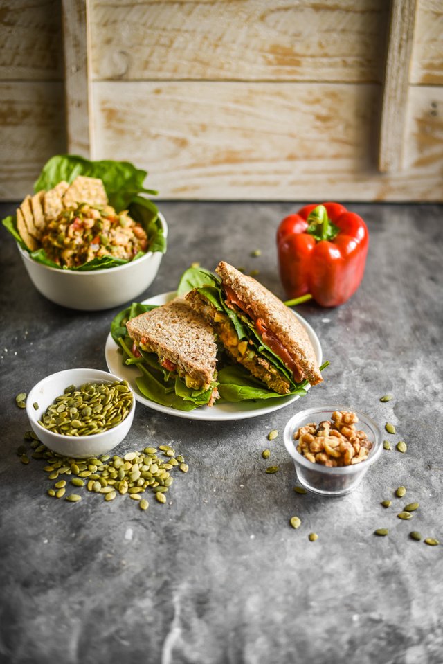 Crunchy Pinto Bean Salad Sandwich (Vegan+GF) Easy-5.jpg