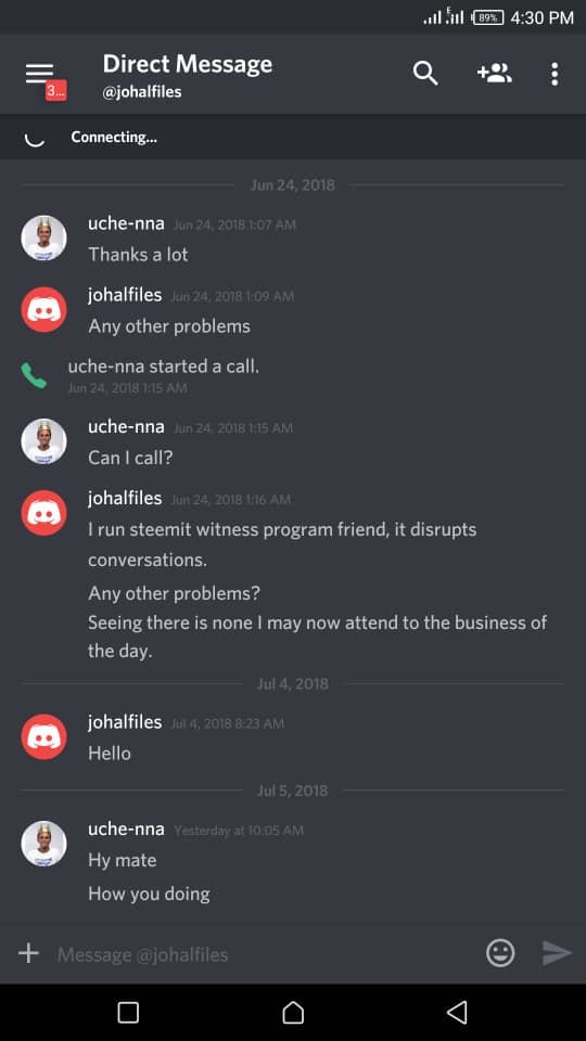 WARNING there is a scammer on discord who will send u a message