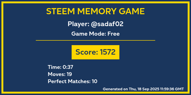 Game Result