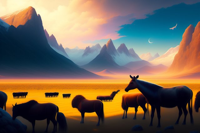 surreal Illustration of a herd of lots of animals.jpg